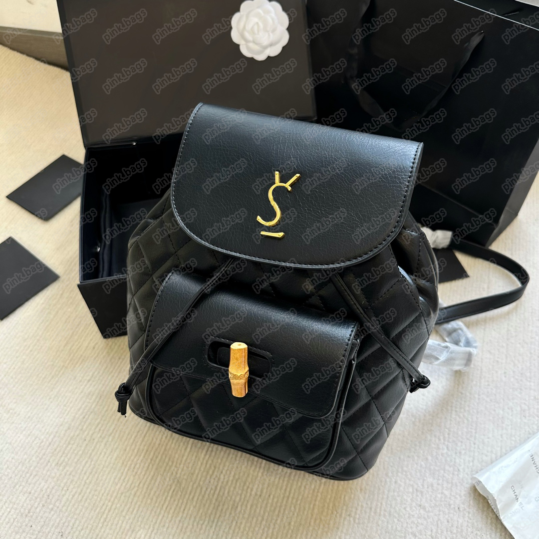 Men Fashion Gaston Luga Bamboo Handle Backpack Women Luxury Designer Backpacks Leather YS Schoolbags Purse Bumbag Wallet Tote Bags 2304183BF, Ys#black
Men Fashion Gaston Luga Bamboo Handle Backpack Women Luxury Designer Backpacks Leather YS Schoolbags Purse Bumbag Wallet Tote Bags 2304183BF, Ys#black