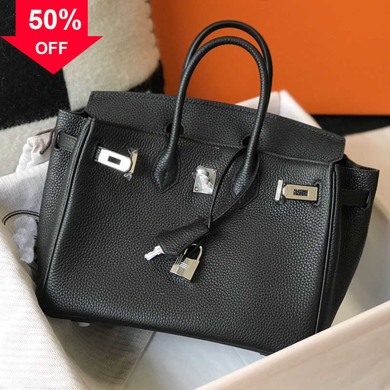 25/30/35cm Tote Bag Large Handbag Women Shoulder Bags Shopping Cowhide Grain Genuine Leather Silver Stamped Lock Fashion Letter Birkin Handbags High QualityA
25/30/35cm Tote Bag Large Handbag Women Shoulder Bags Shopping Cowhide Grain Genuine Leather Silver Stamped Lock Fashion Letter Birkin Handbags High QualityA