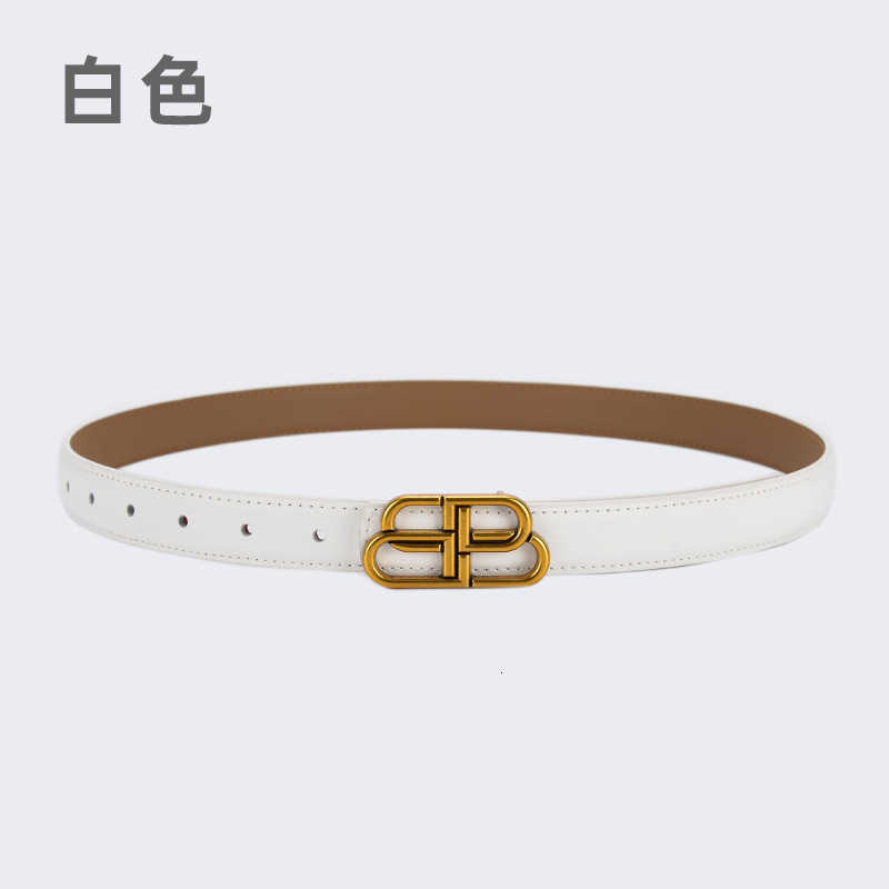 Designer Belt Women Brand Fashion Smooth Buckle Retro Design Thin Waist Belts For Men Women Leather High-quality Multiple Style Belt 2.3cm