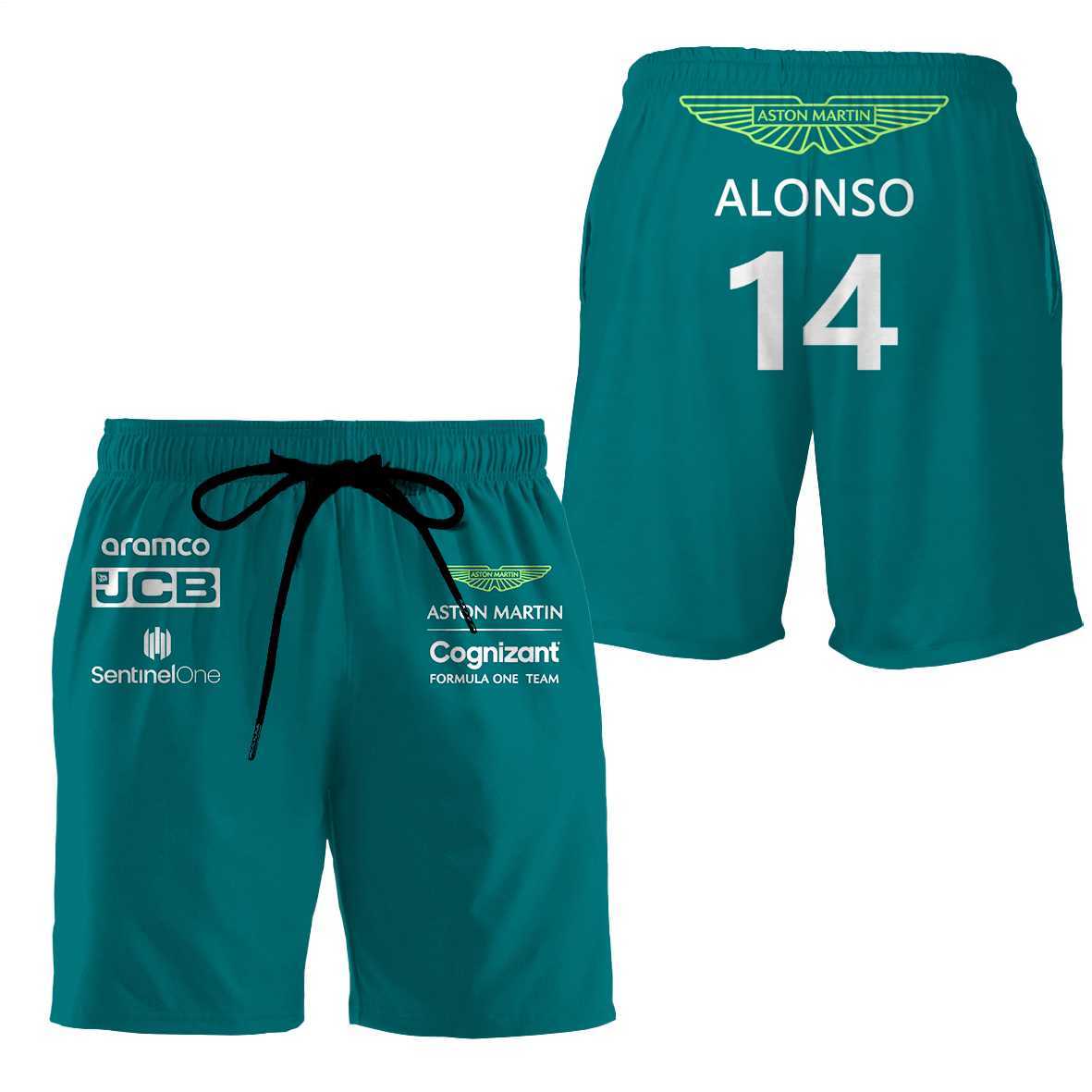 F1 Team Aston Martin Summer Shorts Formula One Racing Driver Alonso Design Beach Pants Sports Pants, Spr1gc230917a
F1 Team Aston Martin Summer Shorts Formula One Racing Driver Alonso Design Beach Pants Sports Pants, Spr1gc230917a