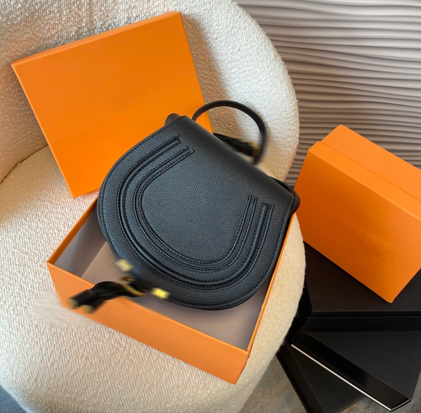 Luxury Designer pouch Flap saddles Bags shoulder Fashion handbag Genuine Leather Ladies gifts