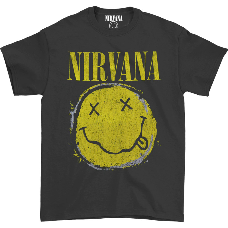 23ss Nirvana T shirt New Men T shirts Italian Designer T-shirts Fashion Tshirts Face priting Short Sleeve US Size S-XXL, Nirvana -8
23ss Nirvana T shirt New Men T shirts Italian Designer T-shirts Fashion Tshirts Face priting Short Sleeve US Size S-XXL, Nirvana -8
