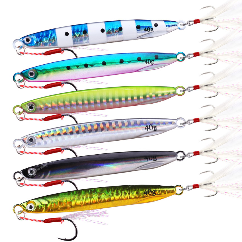 metal fishing lure tackle FishingFishing Lures 6pcs/lot Super Slim long Metal Casting Jig Fishing Lures 7G 10G 14G 17G 21G 30G 40G Shore
metal fishing lure tackle FishingFishing Lures 6pcs/lot Super Slim long Metal Casting Jig Fishing Lures 7G 10G 14G 17G 21G 30G 40G Shore