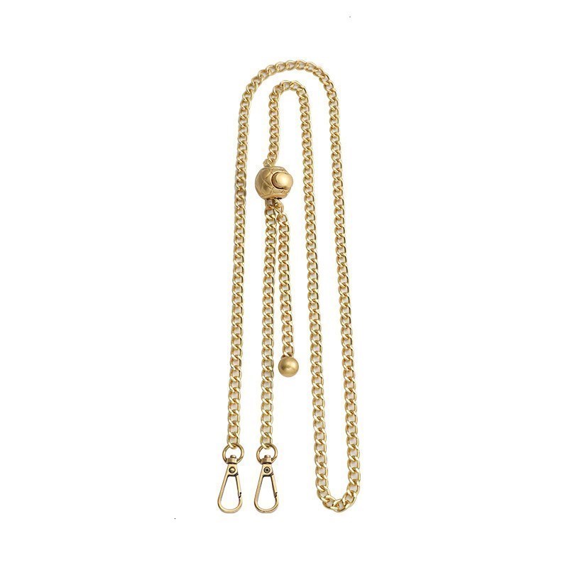Bag Parts Accessories Small Golden Balls chain bag chain metal Non-fading adjustable length strap high-end shoulder strap single-purchase accessories 
