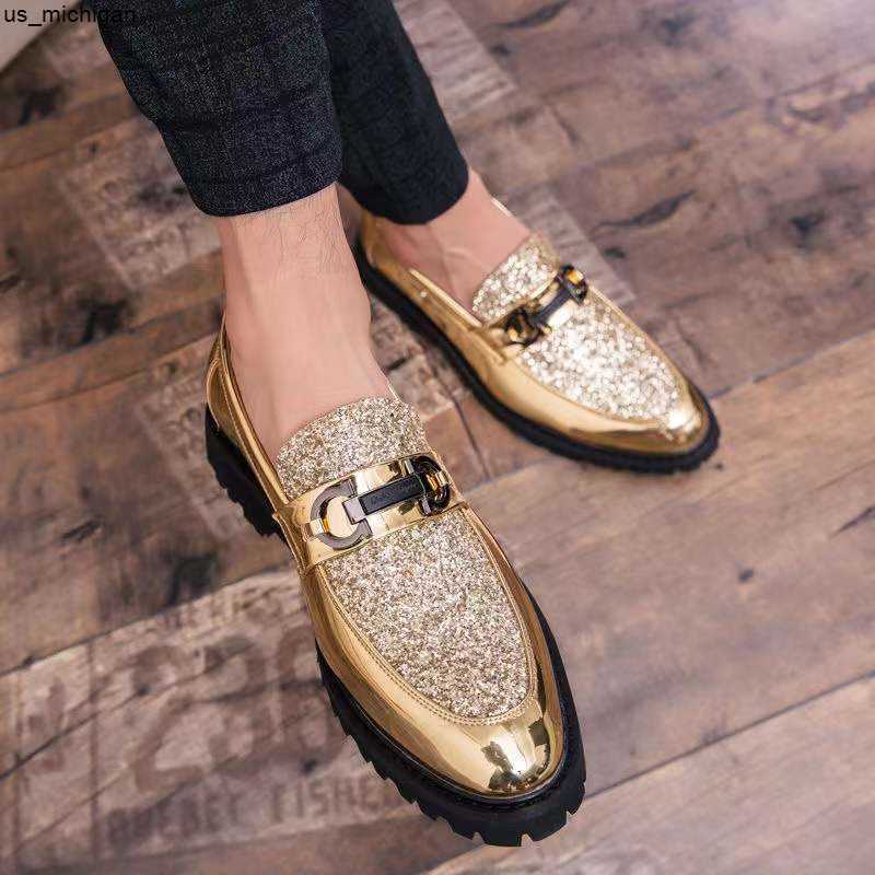 Dress Shoes Coslony mens bling shoes 2022 fashion brand men's shoes trend sequins men's business party shoes outdoor loafers gold shoes men J230417, 6976silvery
Dress Shoes Coslony mens bling shoes 2022 fashion brand men's shoes trend sequins men's business party shoes outdoor loafers gold shoes men J230417, 6976silvery