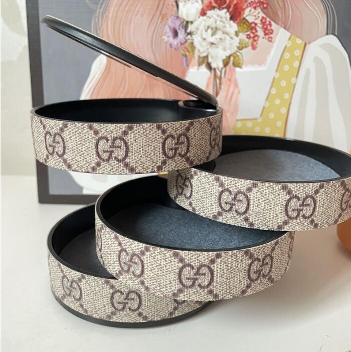 Three Layer Jewelery Box with Mirror High Capacity Earrings Storage Box Leather Ear Stud Ornament Multi Function boxes - view 7