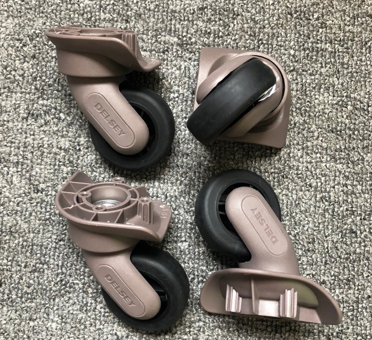 Bag Parts Accessories A-84 Silent Universal Wheel DELSY French Ambassador Trolley Case Luggage Accessories Wheel A84 Rubber replacement original wheel