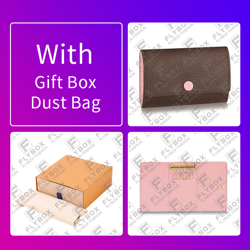 M62630 Holder Purse M60701 Case Coin Wallet Key M64421 6 Key Pouch Unisex Fashion Luxury Designer Credit Card Holder Business TOP Delivery M82603 N62662 M8203 N22 313