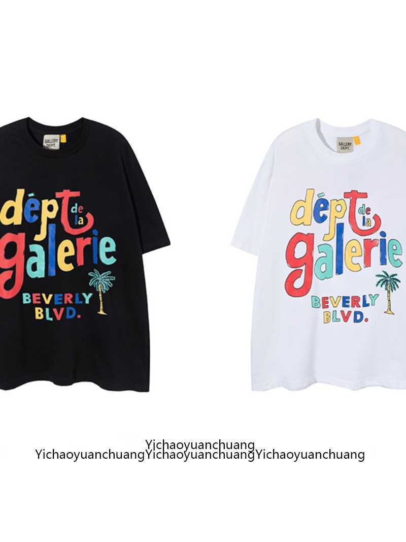 Fashion Designer Clothing Galleryes Depts Tees Tshirt ROCK Colorful Letter Printing Fog Loose Couple T-shirt Men's Half Sleeve Vtg Hip hop Streetwear, F620 shanhong
Fashion Designer Clothing Galleryes Depts Tees Tshirt ROCK Colorful Letter Printing Fog Loose Couple T-shirt Men's Half Sleeve Vtg Hip hop Streetwear, F620 shanhong