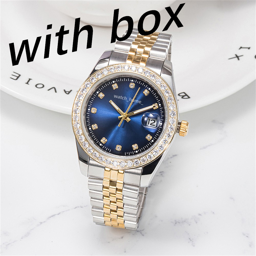 Mens Watches 28/36/41mm Automatic Movement Stainless Steel Watch women 2813 Mechanical Quartz Wristwatches Luminous 5 ATM waterproof montre de luxe couple watch, Drill nail1
Mens Watches 28/36/41mm Automatic Movement Stainless Steel Watch women 2813 Mechanical Quartz Wristwatches Luminous 5 ATM waterproof montre de luxe couple watch, Drill nail1