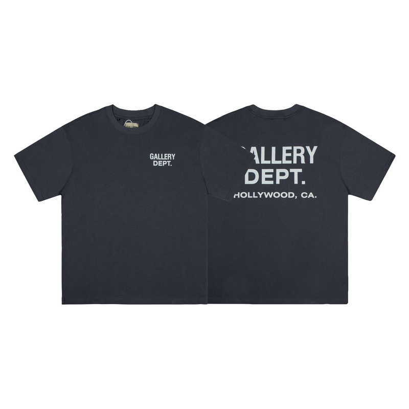 Fashion Designer Clothing Galleryes Depts Tees Tshirt Classic Letter Printing Fashion Couples Loose Summer Fashion Short Sleeve Hip hop TShirts Streetwear