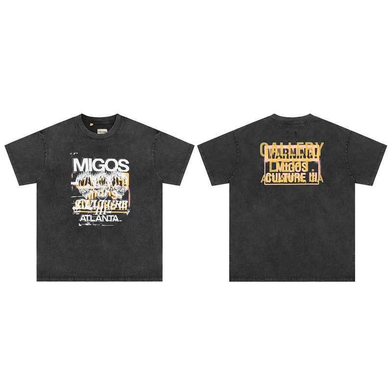 Fashion Designer Clothing Galleryes Depts Tees Tshirt Migos Atlanta Limited Stamping Design Washable Garment Wash Short Sleeve T-shirt Summer Hip hop Streetwear, Apricot
Fashion Designer Clothing Galleryes Depts Tees Tshirt Migos Atlanta Limited Stamping Design Washable Garment Wash Short Sleeve T-shirt Summer Hip hop Streetwear, Apricot