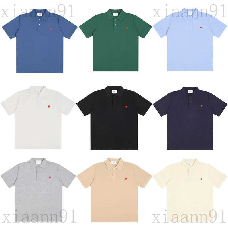 Designer fashion Luxury Polo Shirt Mens and Woman Amis Paris Embroidery Little Love polo t shirt Brand Knit O neck Love Letter Short Sleeve Casual Pure cotton T-shirt
Designer fashion Luxury Polo Shirt Mens and Woman Amis Paris Embroidery Little Love polo t shirt Brand Knit O neck Love Letter Short Sleeve Casual Pure cotton T-shirt