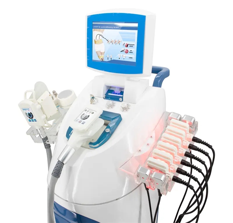 5 In 1 Roller shaping Cryo 40K RF Machine Body Skin Lifting Treatment Vacuum