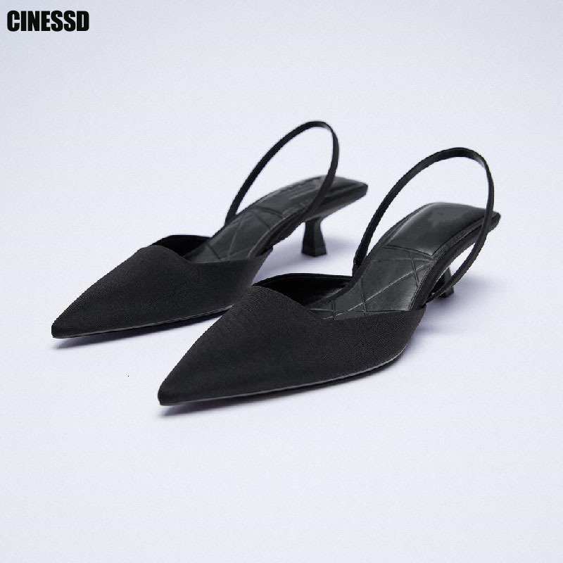 Sandals Women Sandals Thin High Heels Summer Woman Sexy Pointed Toe Ladies Elegant Pumps Female Shallow Party Shoes Plus Size 230418