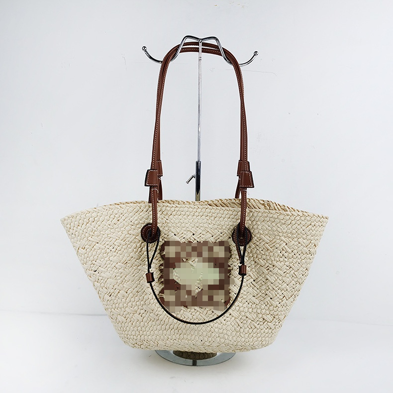 Women's Shopping Bags Straw Woven Designer Bags Handbags Beach Basket Bag European and American Style, Beige
Women's Shopping Bags Straw Woven Designer Bags Handbags Beach Basket Bag European and American Style, Beige