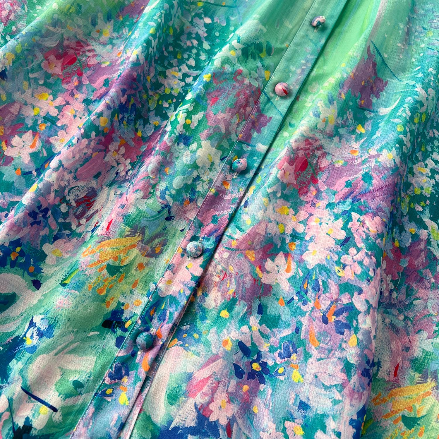 Casual Dresses New Fashion Holiday Flower Maxi Dress Women's Stand Collar Lantern Sleeve Floral Printed Belt Ruffles Boho Robe Vestidos 2024