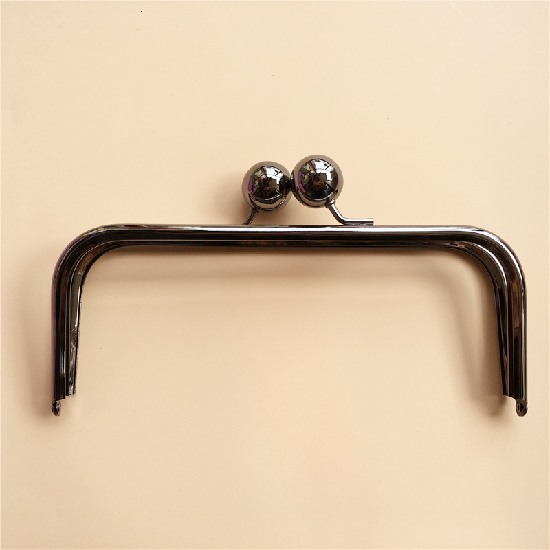 Bag Parts Accessories Size 22cm Big Ball Clasp DIY Handbag Accessories Kiss Lock For Handbags Craft Purse Frame Bag Parts No Screw Frame High Quality 