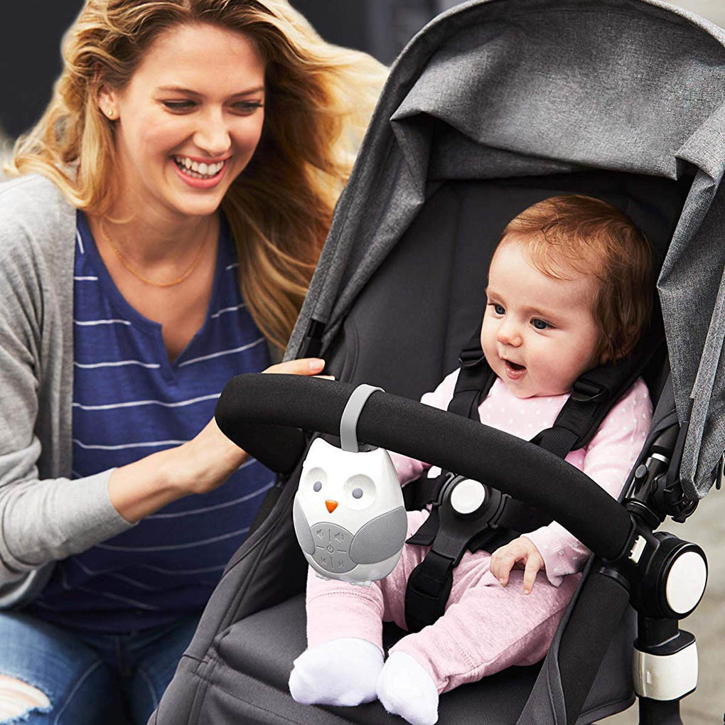 Baby Monitor Camera White Noise Player Portable Sleep Sound Machine Soothing Music Player for Baby Room Stroller 230418