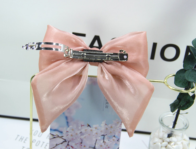 for woman Luxury Designer Designer Large Knot Hairgrips Bohemian Bow Ties Hair Clips For Women Girls Bowknot Hairpins Ponytail Hairs For Woman Accesso
