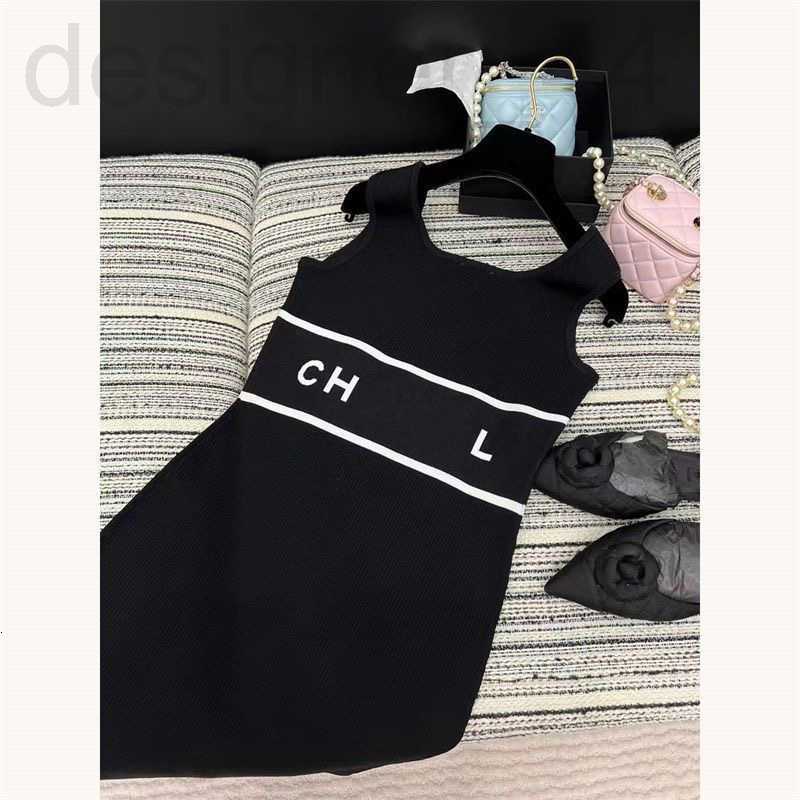Basic & Casual Dresses designer Designer Women's Printing Fashion Panelled Dress Womens Sleeveless Long-skirts Vintage Blouse Long-skirt Lady Outwears channel