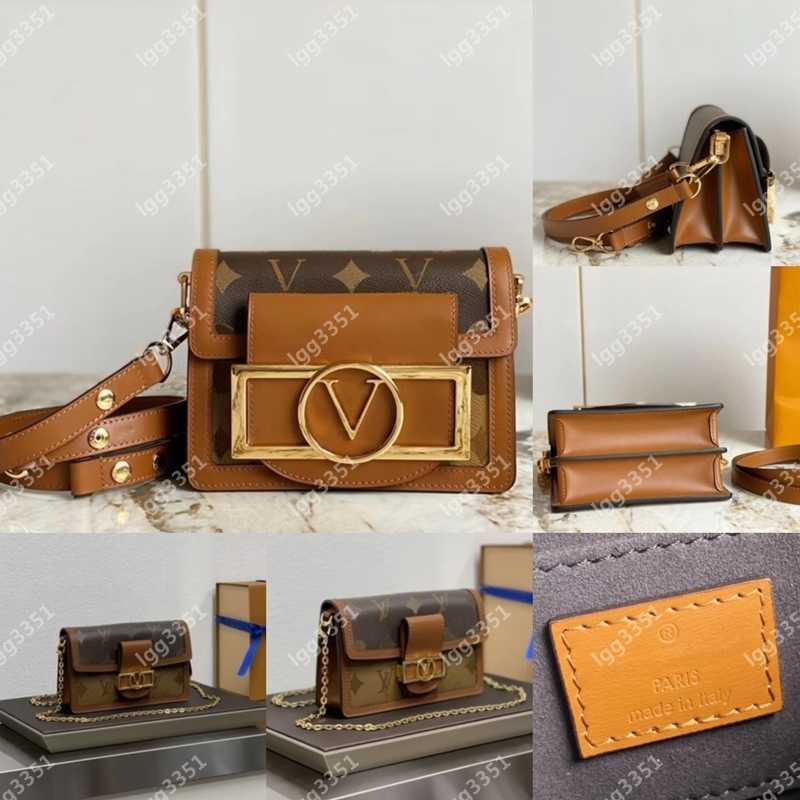 Vintage Dauphine Shoulder Messenger Bags COW LEATHER Designer Luxury Handbags Women Crossbody Bags Metis Flap Totes Louise Ladies Purses Viuton Wallets, Add box + dust bag
Vintage Dauphine Shoulder Messenger Bags COW LEATHER Designer Luxury Handbags Women Crossbody Bags Metis Flap Totes Louise Ladies Purses Viuton Wallets, Add box + dust bag