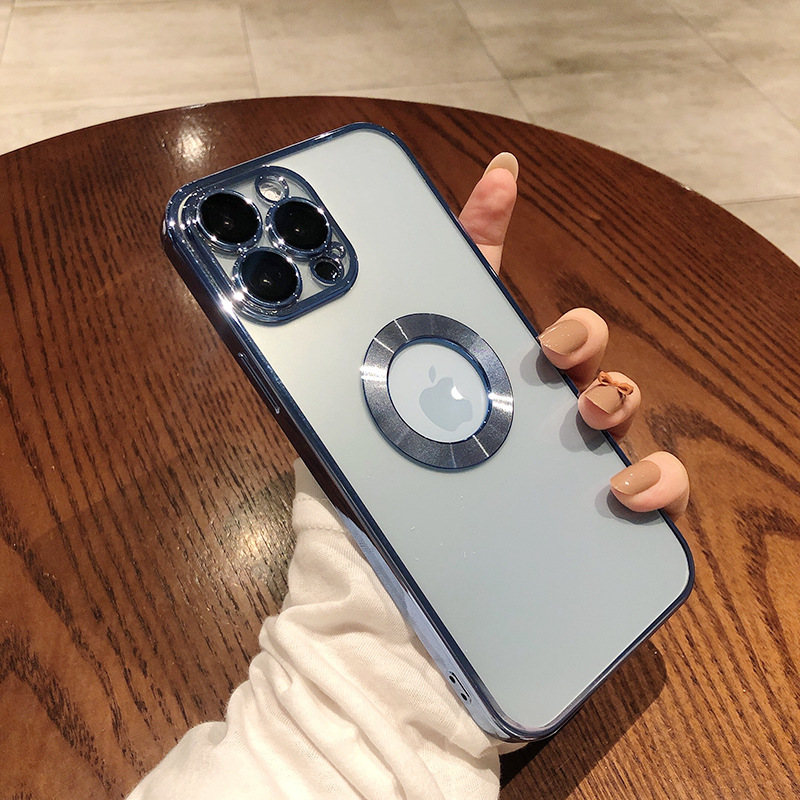 Luxury Plating CD Logo Hole Transparent Case for iPhone 13 12 11 Pro MAX Mini X XS XR 7 8 Plus SE 2 Glass Camera Protector Cover, Blue
Luxury Plating CD Logo Hole Transparent Case for iPhone 13 12 11 Pro MAX Mini X XS XR 7 8 Plus SE 2 Glass Camera Protector Cover, Blue