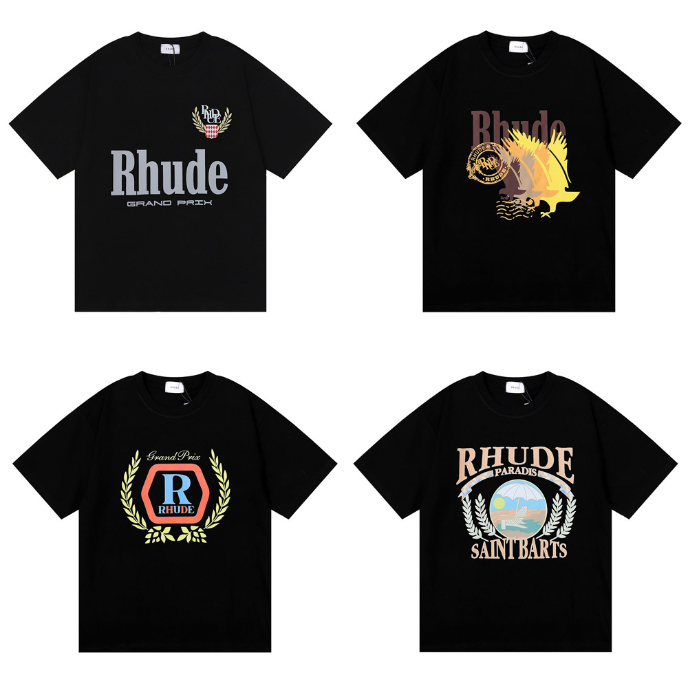 US 2023 Summer Rhude T shirt Mens Designer T Shirt Rhude Casual shirts Man Womens Tees Short Sleeves Top Sell Luxury Men Hip Hop clothes SIZE S-5XL, A16
US 2023 Summer Rhude T shirt Mens Designer T Shirt Rhude Casual shirts Man Womens Tees Short Sleeves Top Sell Luxury Men Hip Hop clothes SIZE S-5XL, A16