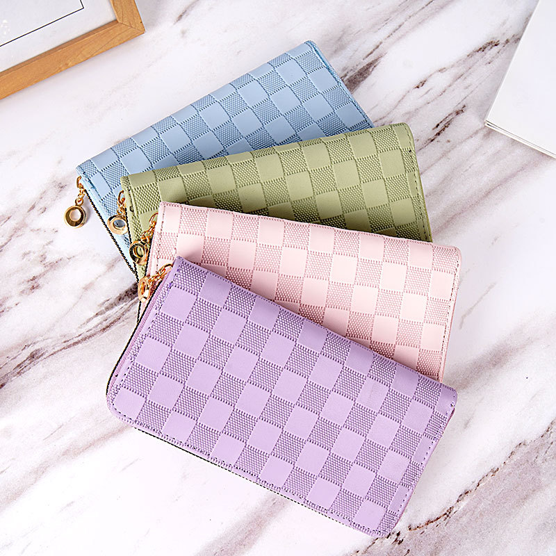 Fashion Women Wallet Clutch Bag Men Zipper Bifold Wallets Embossed Plaid Womens Card Holder Coin Pouch Designers Purse Grained Passport, Red
Fashion Women Wallet Clutch Bag Men Zipper Bifold Wallets Embossed Plaid Womens Card Holder Coin Pouch Designers Purse Grained Passport, Red