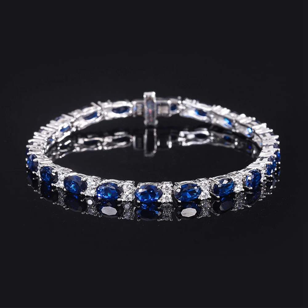 Bangle Wong Rain 100% 925 Sterling Silver Emerald Ruby Sapphire High Carbon Diamonds Gemstone Bracelet Bangle Fine Jewelry Wholesale 231115