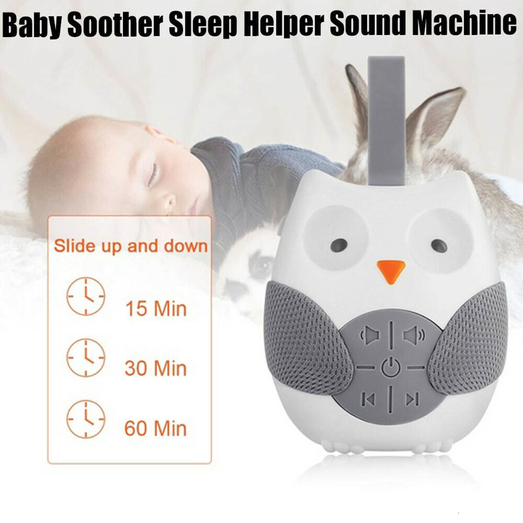 Baby Monitor Camera White Noise Player Portable Sleep Sound Machine Soothing Music Player for Baby Room Stroller 230418