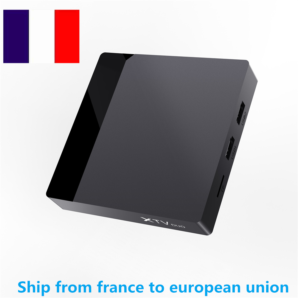 Ship From France XTV DUO Android 11 Stalkermac 2G 16G S905W2 4K AV1 FOR 9 PCS OF IR AND 4 PCS BT VOICE
