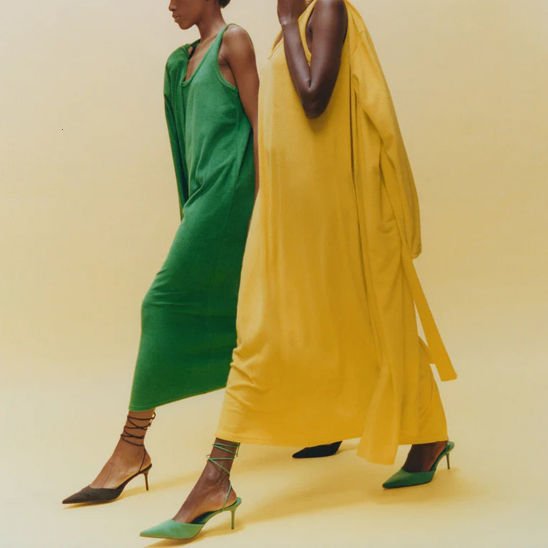 Casual Dresses Elegant Summer Dresses Woman Terry Cloth Casual ONeck Sleeveless Basic Long Maxi Dresses Vestidos De Mujer 230417