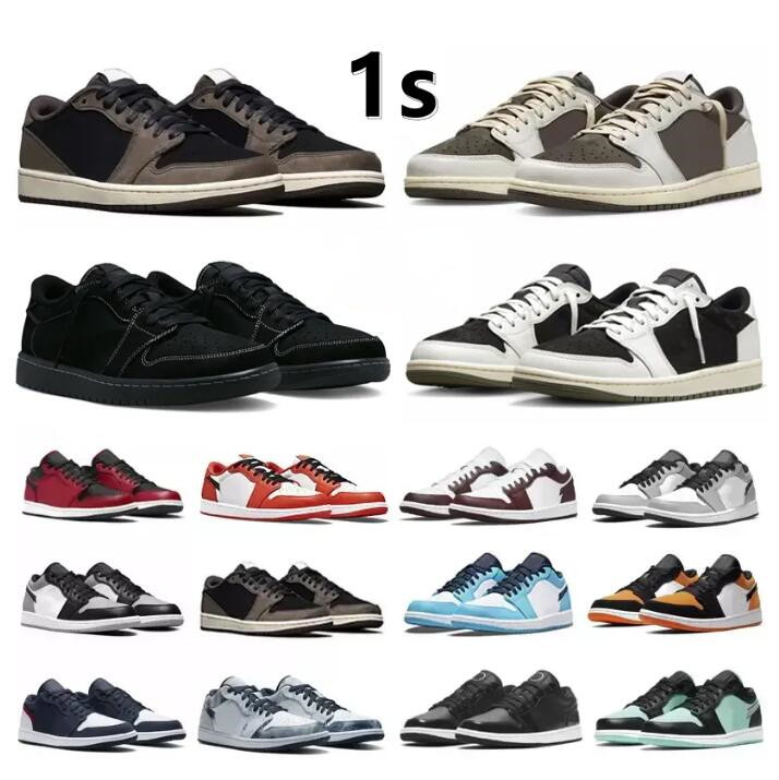 2023 Jumpman 1 Low Basketball Shoes 1s Reverse Mocha Black Phantom Voodoo Fragment Cactus Jack Lows Panda UNC Tear Away Silver Mens Trainers Women Sneakers Sports 46, 19
2023 Jumpman 1 Low Basketball Shoes 1s Reverse Mocha Black Phantom Voodoo Fragment Cactus Jack Lows Panda UNC Tear Away Silver Mens Trainers Women Sneakers Sports 46, 19