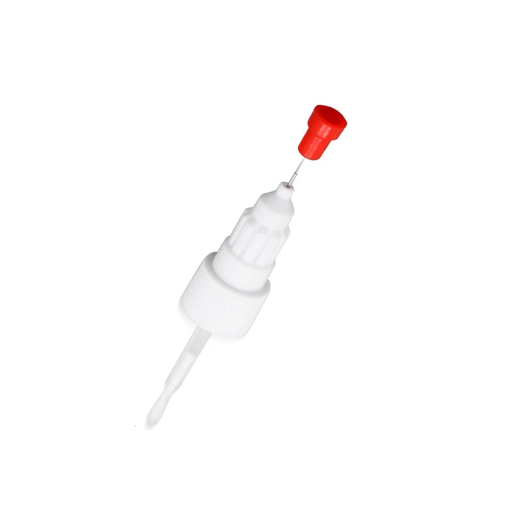 Dotting Tools Kimcci 100pcs/lot 2 IN 1 Needle Brush Dual-use Nail Polish Pen Empty Bottle Dotted PenDrawing Pen Nail Art Tools 231117