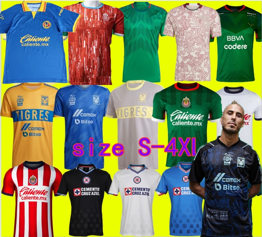 Size -4XL liga mx 23 24 Club America Soccer Jerseys leon third 2023 2024 mexico Leon Tijuana Tigres UNAM Chivas Guadalajara Cruz Azul Football Shirts, Wine red
Size -4XL liga mx 23 24 Club America Soccer Jerseys leon third 2023 2024 mexico Leon Tijuana Tigres UNAM Chivas Guadalajara Cruz Azul Football Shirts, Wine red