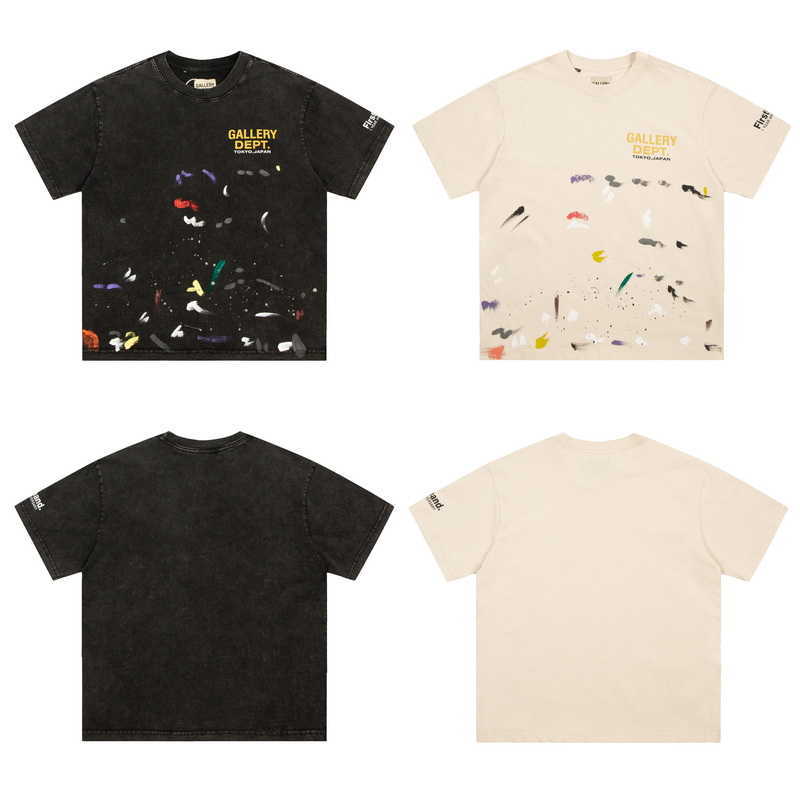 Fashion Designer Clothing Galleryes Depts Tees Tshirt Makes High Street mens womens's Hand-painted Graffiti Printing Trendy and Popular Round Neck Short Sleeves, Black
Fashion Designer Clothing Galleryes Depts Tees Tshirt Makes High Street mens womens's Hand-painted Graffiti Printing Trendy and Popular Round Neck Short Sleeves, Black