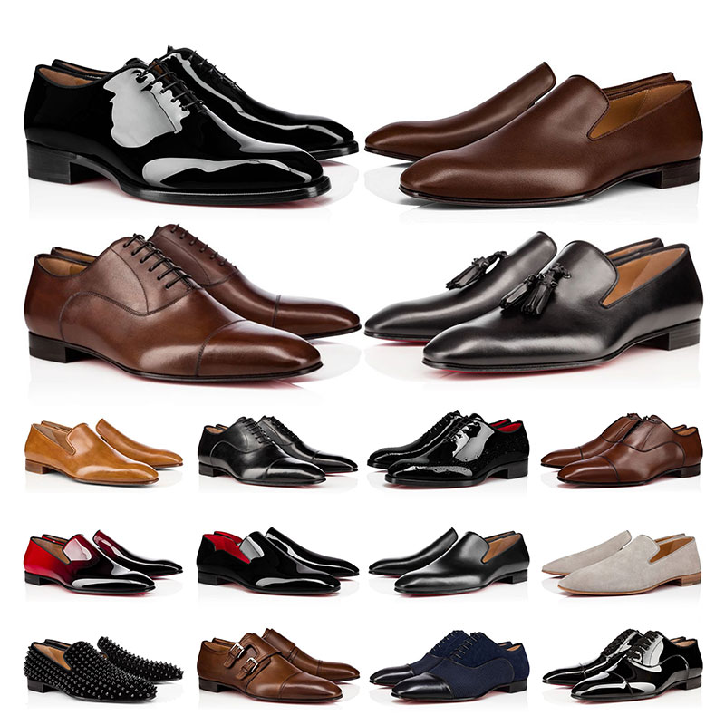 2023 Mens Dress Shoes Casual Luxury Designers Genuine Patent Leather Rivets Red Shoe Tassels Flat Men Business Party Wedding Oxfords, 26
2023 Mens Dress Shoes Casual Luxury Designers Genuine Patent Leather Rivets Red Shoe Tassels Flat Men Business Party Wedding Oxfords, 26