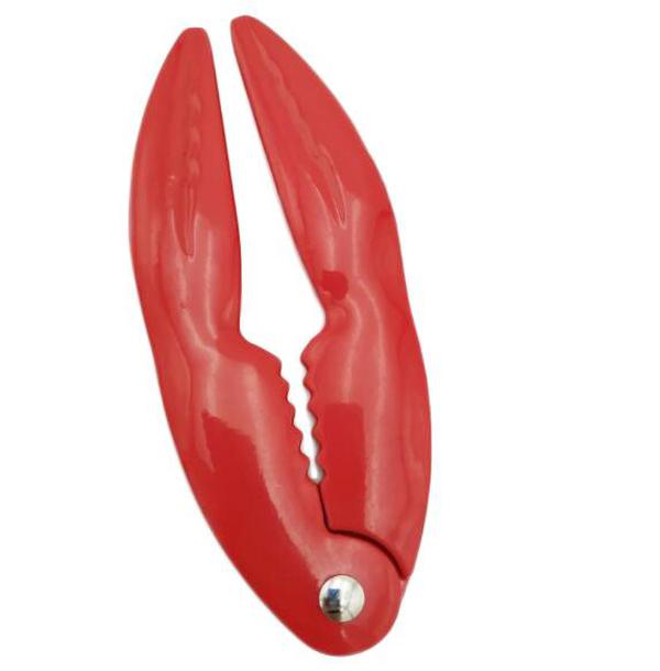 Red Seafood Crab Cracker Seafood Tool Lobster Cracker Seafood Pliers Lobster Clips Kitchen Gadgets New Arrivel LL