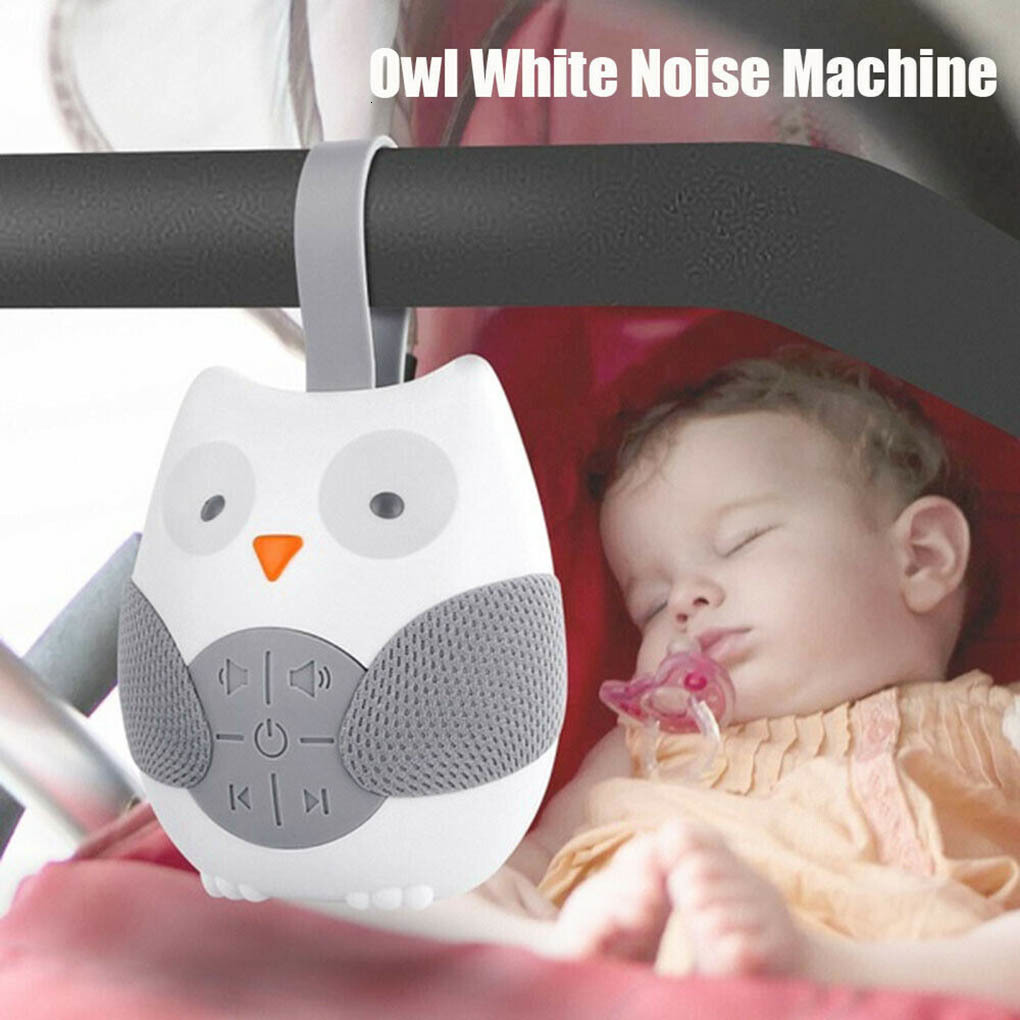 Baby Monitor Camera White Noise Player Portable Sleep Sound Machine Soothing Music Player for Baby Room Stroller 230418