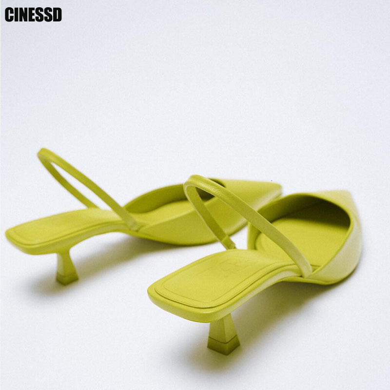 Sandals Women Sandals Thin High Heels Summer Woman Sexy Pointed Toe Ladies Elegant Pumps Female Shallow Party Shoes Plus Size 230418