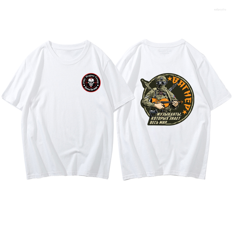 Men' T Shirts Russian Military Special Operations Wagner Group Cotton T-Shirt Style Tops Print Mens Clothes Comfortable Pattern, Lm0630225
Men' T Shirts Russian Military Special Operations Wagner Group Cotton T-Shirt Style Tops Print Mens Clothes Comfortable Pattern, Lm0630225