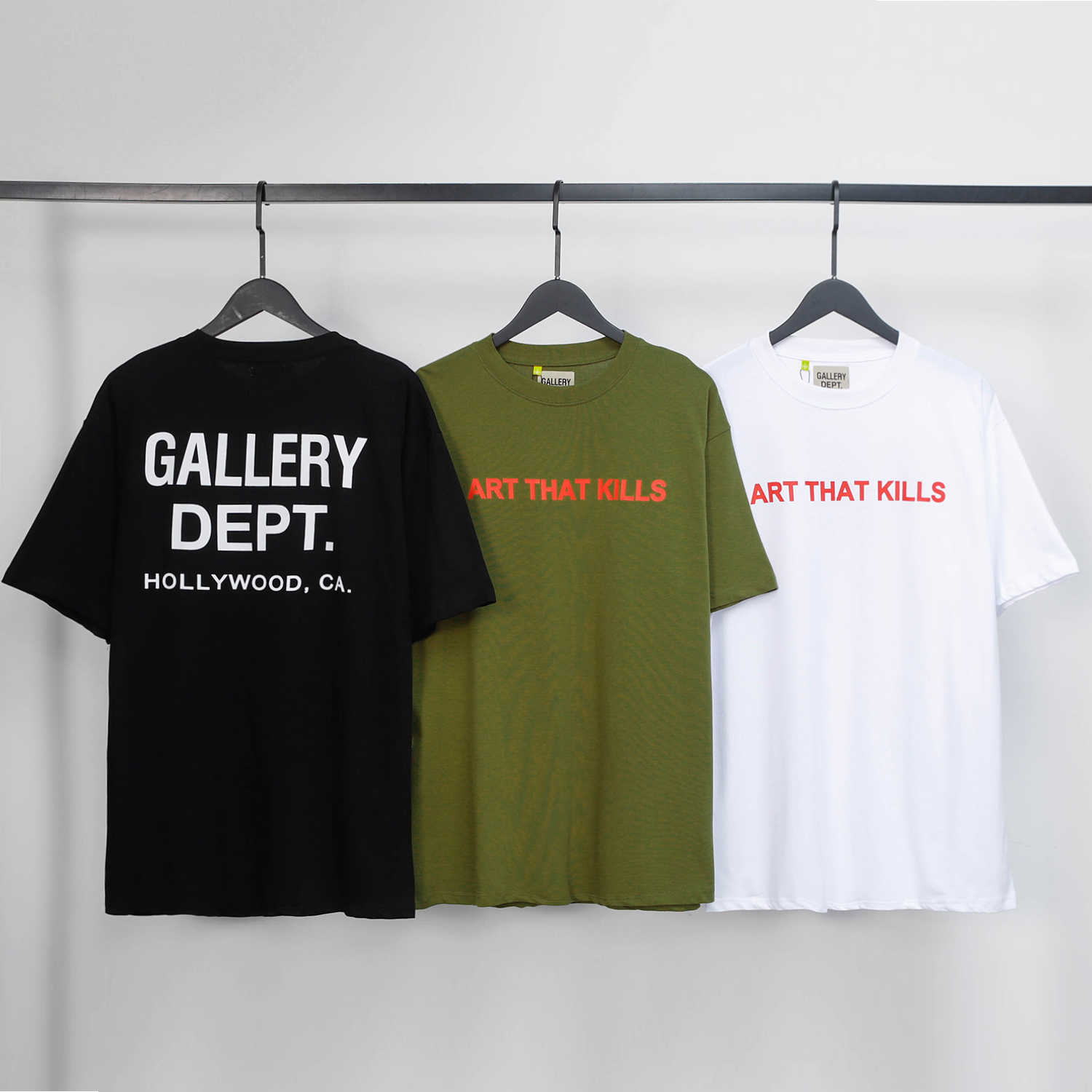 Fashion Designer Clothing Galleryes Depts Tees Tshirt Letter Logo Printed Half Sleeve T-shirt Summer Loose American Recrease Cotton Crew Neck Hip hop Tops, White
Fashion Designer Clothing Galleryes Depts Tees Tshirt Letter Logo Printed Half Sleeve T-shirt Summer Loose American Recrease Cotton Crew Neck Hip hop Tops, White