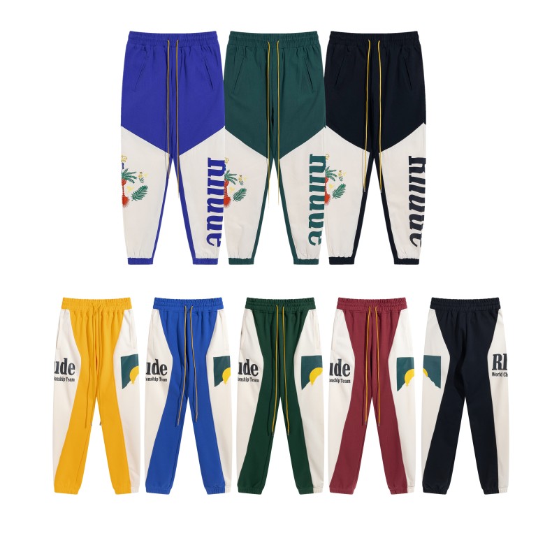 mens designer pants RHUDE joggers sweatpant print sweatpants pantalon jogger loose letter printing, Style7
mens designer pants RHUDE joggers sweatpant print sweatpants pantalon jogger loose letter printing, Style7