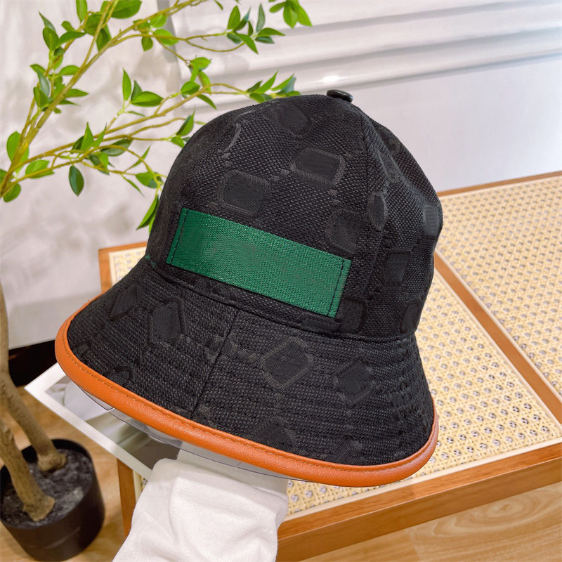 Designer Bucket Hats Luxury Wide Brim Hats For Men Casquette Caps Women Outdoor Travel Sunhat Letter Embroidery Cap Fashion Street Hat, Black
Designer Bucket Hats Luxury Wide Brim Hats For Men Casquette Caps Women Outdoor Travel Sunhat Letter Embroidery Cap Fashion Street Hat, Black