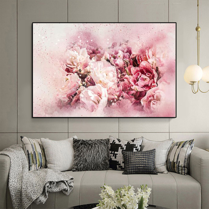 Moderne Abstracte Aquarel Bloemen Olieverfschilderij Posters en Prints Roze Pioen Wall Art Foto voor Woonkamer Decor
Moderne Abstracte Aquarel Bloemen Olieverfschilderij Posters en Prints Roze Pioen Wall Art Foto voor Woonkamer Decor