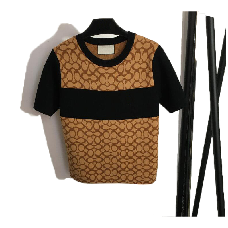 Designers Fashion Womens T Shirts Knits Short Sleeve Sweater Letter Jacquard G Comfortable Thin Quality Design Women t shirt top asian Size -L, Pink
Designers Fashion Womens T Shirts Knits Short Sleeve Sweater Letter Jacquard G Comfortable Thin Quality Design Women t shirt top asian Size -L, Pink