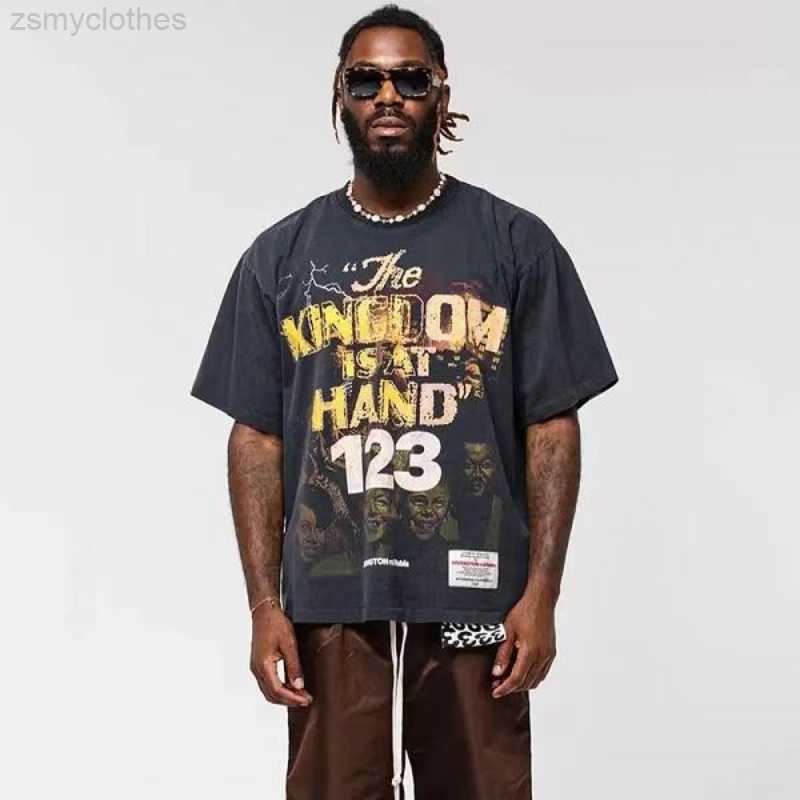 Men's T-Shirts 23SS Top Level Version Washed Vintage Print RRR123 T Shirt Men Women EU Size 100% Cotton RRR123 Top Tees Fashion Summer Hentai, Black
Men's T-Shirts 23SS Top Level Version Washed Vintage Print RRR123 T Shirt Men Women EU Size 100% Cotton RRR123 Top Tees Fashion Summer Hentai, Black