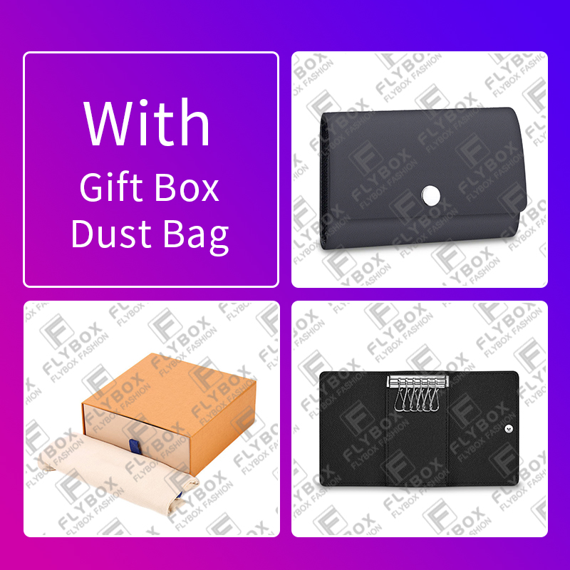 6 Coin Key Wallet Holder M64421 M62630 Purse M60701 Case Key Pouch Unisex Fashion Luxury Designer Credit Card Holder Business TOP Quality M82603 N62662 M8203 N22 51