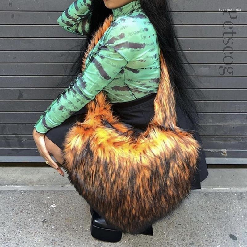 Evening Bags Faux Fur Winter Women Handbags Cute Plush Ladies Heart Shaped Shoulder Bag Female Clutch Purse Love Handbag Messenger
Evening Bags Faux Fur Winter Women Handbags Cute Plush Ladies Heart Shaped Shoulder Bag Female Clutch Purse Love Handbag Messenger